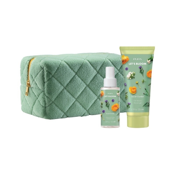 Pupa Let's Bloom - Gel Doccia + Acqua Profumata Secret Garden Cofanetto