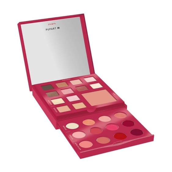 Pupa Pupart M Palette Makeup - 003 Burgundy