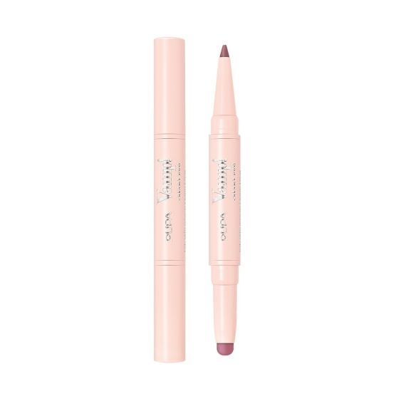 Pupa Vamp! Creamy Duo Matita Labbra Contouring & Rossetto Brillante 014 Unconventional Pink