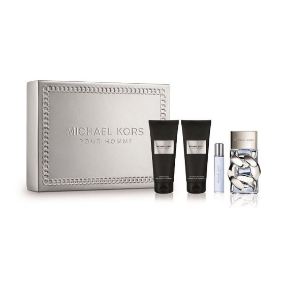 Michael Kors Pour Homme Eau De Parfum 100 ml + 10 ml + Shower Gel + After Shave Balm Cofanetto