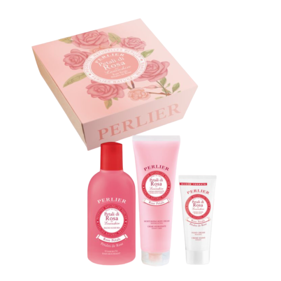 Perlier Petali di Rosa del Lancashire Cofanetto