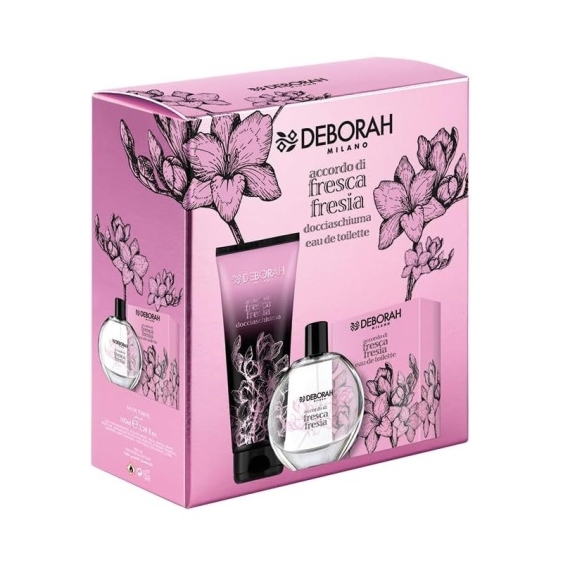 Deborah Accordo Di Fresca Fresia Eau De Toilette 100 ml + Docciaschiuma Cofanetto