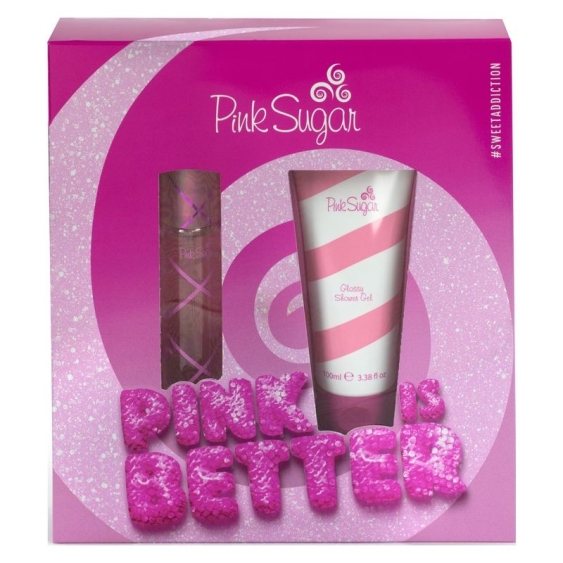 Aquolina Pink Sugar Pink Is Better Eau De Toilette 30 ml + Shower Gel 100 ml