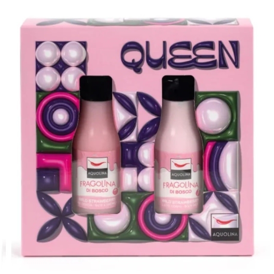 Aquolina Queen Fragolina Di Bosco + Bagno Doccia + Latte Corpo Cofanetto