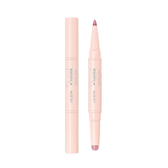 Pupa Vamp! Creamy Duo Matita Labbra Contouring & Rossetto Brillante 019 Vibrant Rose