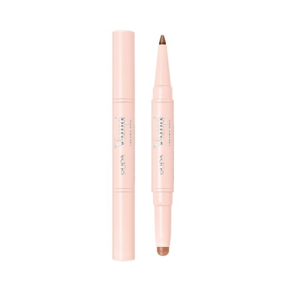 Pupa Vamp! Creamy Duo Matita Labbra Contouring & Rossetto Brillante 020 Brown Nude