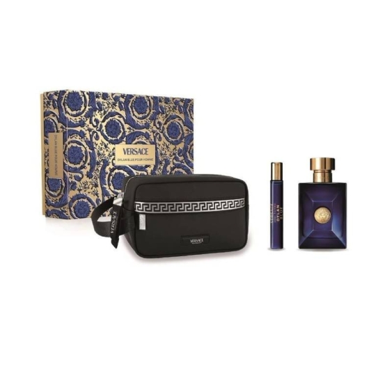 Versace Dylan Blue Eau De Toilette Pour Homme 100 ml + Travel Size 10 ml Cofanetto