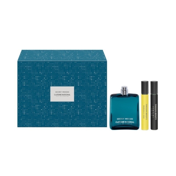 Costume National Secret Woods Eau De Parfum 100 ml + Free d'Homme EdP 7,5 ml + Scent Intense EdP 7,5 ml Cofanetto