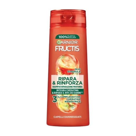 Garnier Fructis Ripara & Rinforza Shampoo Riparazione Profonda 250 ml