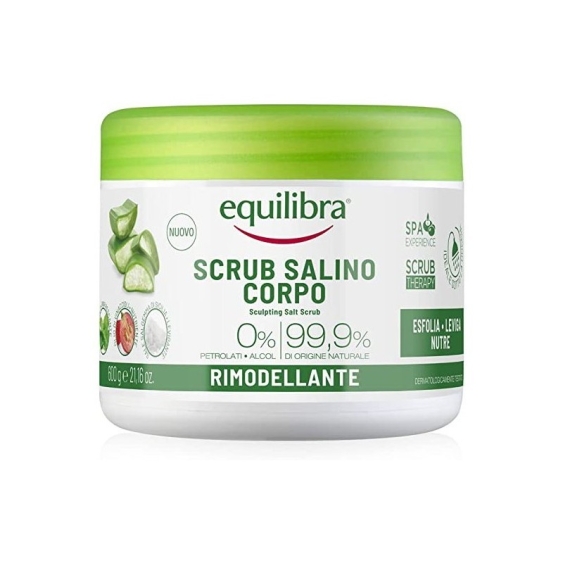 Equilibra Scrub Salino Corpo Rimodellante 600 gr