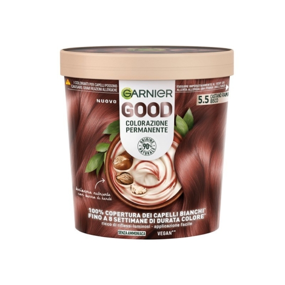 Garnier Good Colorazione Permanente Senza Ammoniaca - 5.5 Castano Ramato Ibisco