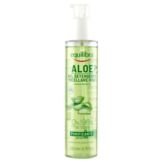 Equilibra Aloe Gel Detergente Micellare Viso Purificante 200 ml