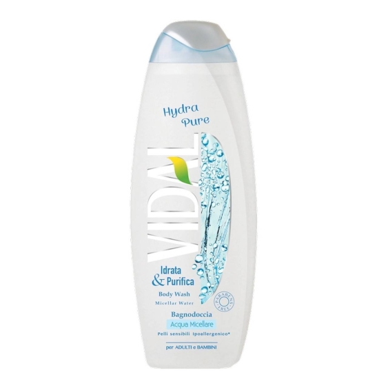 Vidal Hydra Pure Bagnoschiuma 500 Ml
