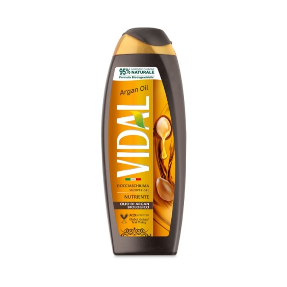 Vidal Argan Oil Bagnodoccia Nutriente Olio Di Argan Biologico 250 Ml