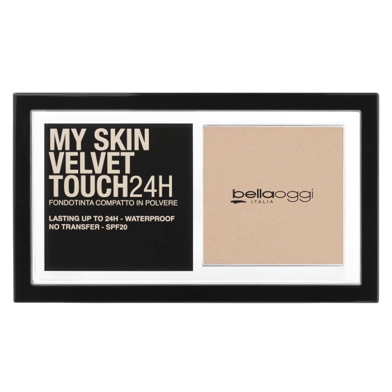 Bellaoggi My Skin Velvet Touch 24H Fondotinta In Povere Compatto N. 10N Ivory