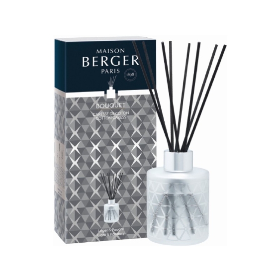 Maison Berger Paris Bouquet Géode Caresse De Coton Diffusore Con Bastoncini 115 Ml