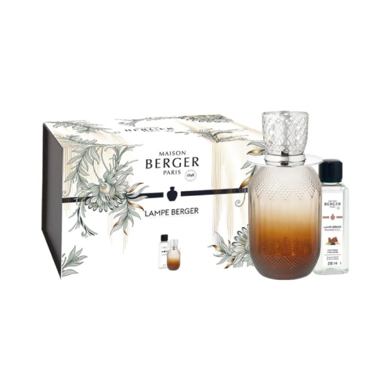 Maison Berger Paris Evanescence Fulvo Cofanetto Lampe Berger + Fragranza Cuir Mystique 250 Ml