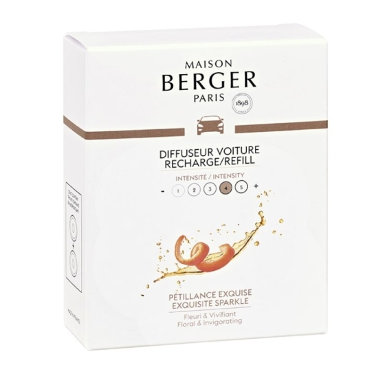Maison Berger Paris Exquisite Sparkle 2 Ricariche Per Diffusore Auto