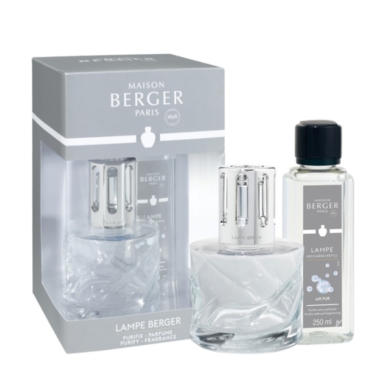 Maison Berger Paris Lampe Berger Cofanetto Spirale Trasparent + Ricarica 250 Ml