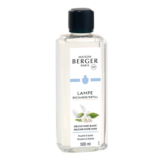 Maison Berger Paris Lampe Délicat Musc Blanc Ricarica Profumo Per Ambienti 500 Ml