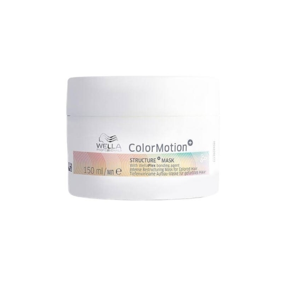 Wella Colormotion+ Structure+ Maschera Ristrutturante Intensiva Per Capelli Colorati 150 ml