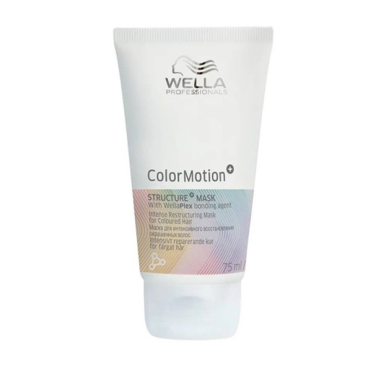 Wella Colormotion+ Structure+ Maschera Ristrutturante Intensiva Per Capelli Colorati 75 ml