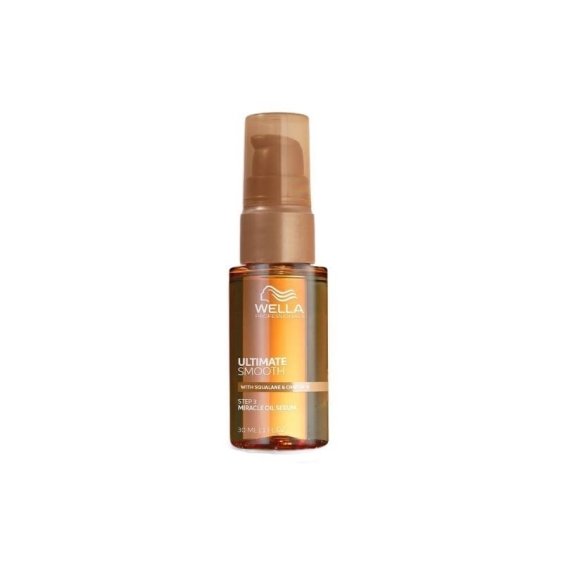 Wella Ultimate Smooth Miracle Oil Serum Olio Styling & Finish 30 ml