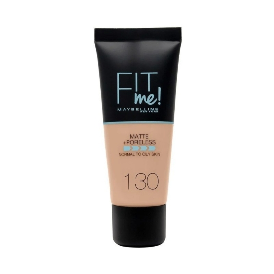 Maybelline Fit Me Matt + Poreless Fondotinta Liquido - 130 Buff Beige