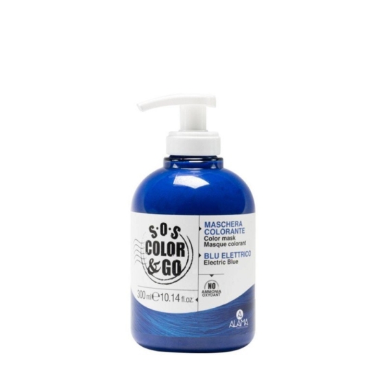 Alama S.O.S. Color&Go Maschera Colorante Blu Elettrico 300 ml