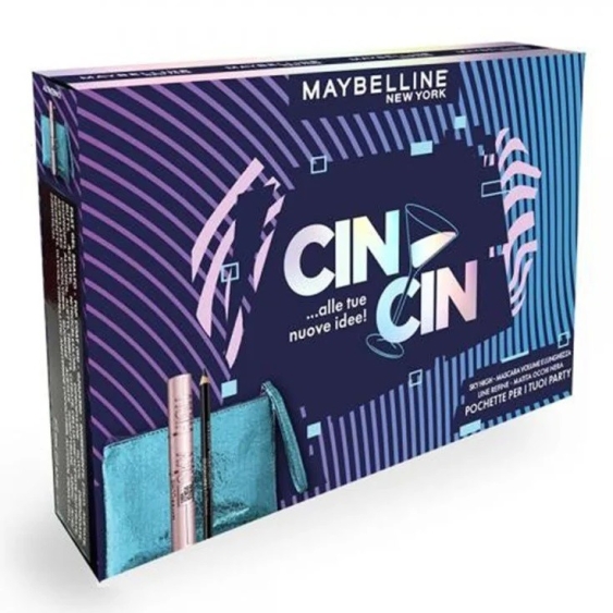 Maybelline Sky High Mascara + Line Refine Matita Occhi Cofanetto Makeup