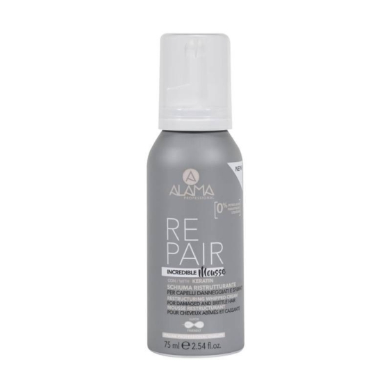 Alama Repair Incredible Mousse Schiuma Ristrutturante Per Capelli Danneggiati 75 ml