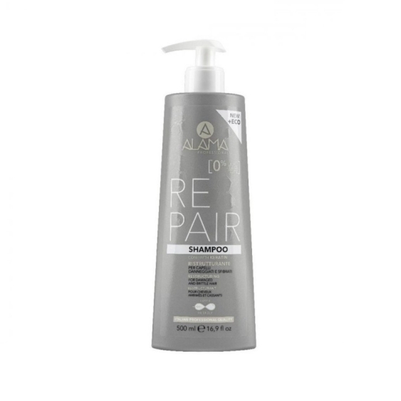 Alama Repair Shampoo Ristrutturante Per Capelli Danneggiati 500 ml