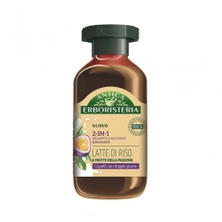 Antica Erboristeria 2in1 Shampoo E Balsamo Idratante Latte Di Riso E Frutto Della Passione 225 ml