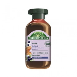 Antica Erboristeria 2in1 Shampoo E Balsamo Nutriente Latte Di Mandorla E Bacche Di Acai 225 ml