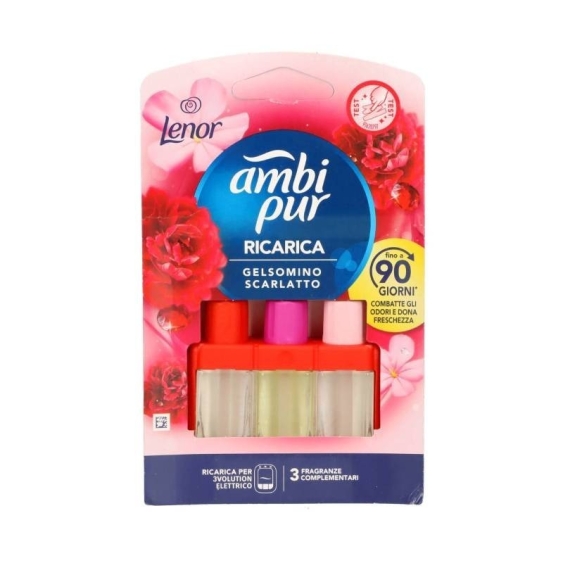 Ambi Pur 3Volution Ricarica Diffusore Elettrico - Gelsomino Scarlatto
