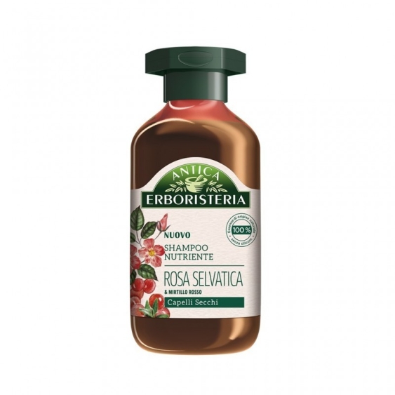 Antica Erboristeria Shampoo Nutriente Alla Rosa Selvatica Per Capelli Secchi 250 ml