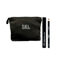 SEL Set Make-Up Occhi - Matita Occhi + Mascara + Pochette