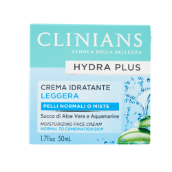 Clinians	Hydra Plus Crema Viso Idratante Leggera Pelli Normali E Miste 50 ml