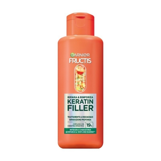 Garnier Fructis Ripara & Rinforza Keratin Filler Trattamento A Risciacquo Riparazione Profonda 200 Ml