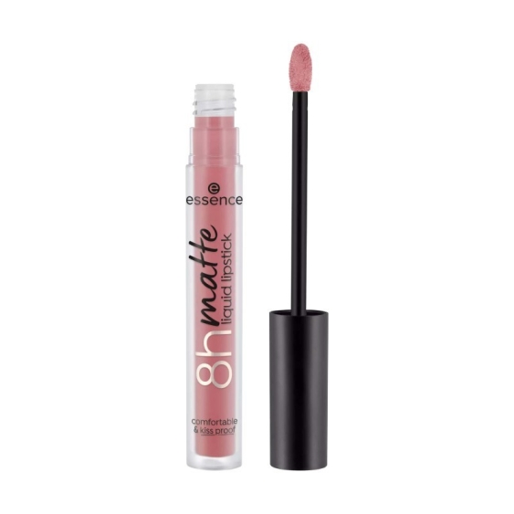Essence 8H Matte Liquid Lipstick Rossetto Liquido - 04 Rosy Nude