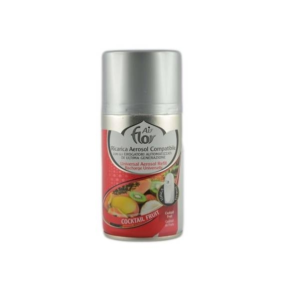 Air Flor Cocktail Fruit Ricarica Per Diffusore D'Essenza Deo Matic 250 Ml