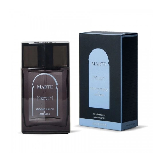Battistoni Marte Collezione Privata Muschio Bianco E Pepe Nero Eau De Toilette 100 Ml