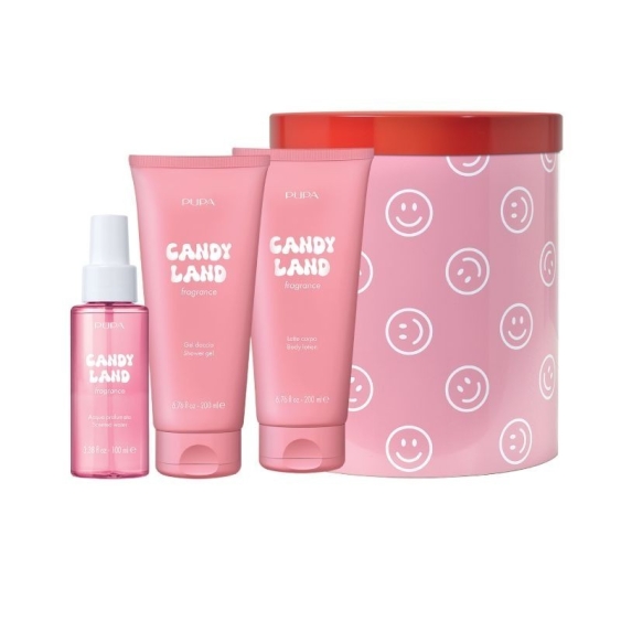 Pupa Happy Box Candy Land Gel Doccia + Latte Corpo + Acqua Profumata Cofanetto