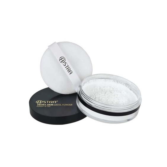 Astra Velvet Skin Loose Powder 01 Ghost