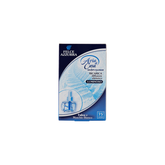 Felce Azzurra Aria Di Casa Diffusore Elettrico Talco E Muschio Bianco Ricarica 20 Ml