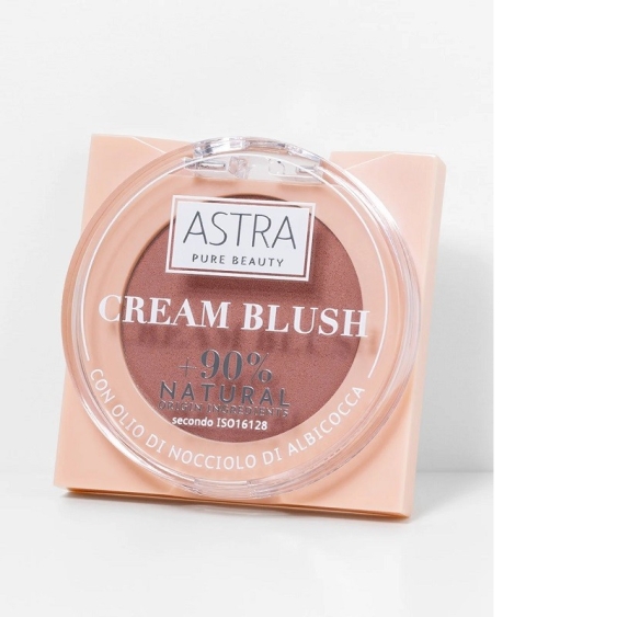 Astra Pure Beauty Cream Blush - Blush Cremoso Naturale 01 Oasis