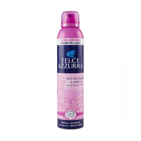 Felce Azzurra Deodorante Spray Per Ambienti Aria Di Casa Talco E Fiori Di Ciliegio 250 Ml