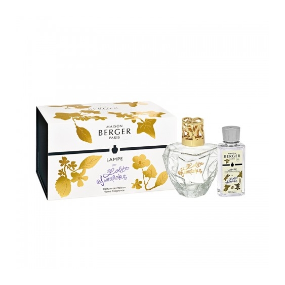 Maison Berger Paris Cofanetto Premium Lampe Trasparente + Fragranza Lolita Lempicka 180 Ml