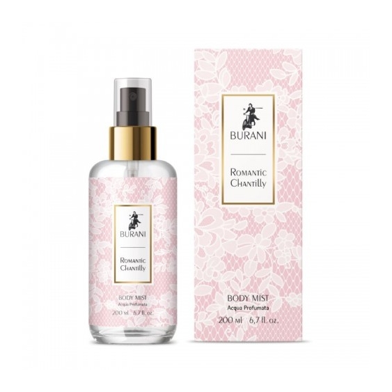 Mariella Burani Romantic Chantilly Body Mist Acqua Profumata Donna 200 Ml