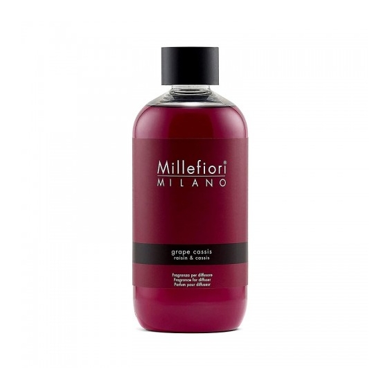 Millefiori Milano Grape Cassis Ricarica Per Diffusore Di Fragranze A Bastoncini 250 Ml